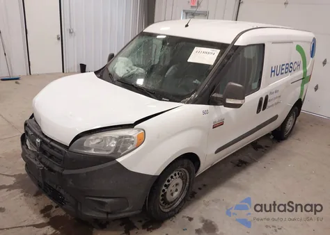 2017 Ram Promaster City Tradesman z USA, uszkodzony, nr VIN ZFBERFAB1H6E51550